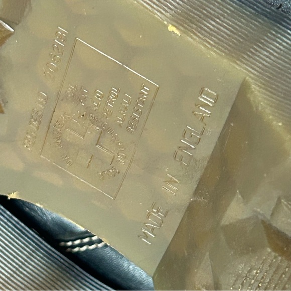 Dr. Martens Vintage 9010 Black Leather Chunky MensUS 13 UK 12 AW004 Made England - Picture 12 of 12